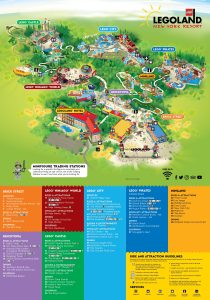 LEGOLAND New York Map 2022