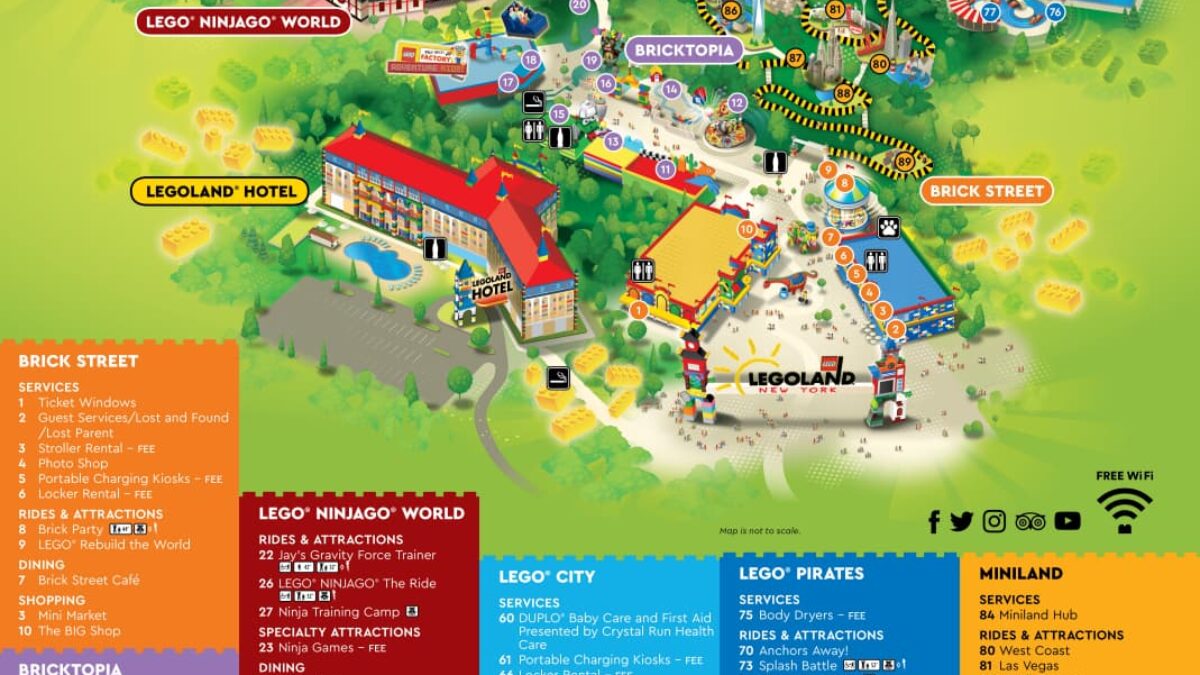 LEGOLAND New York Resort Map And Attractions Revealed vlr.eng.br