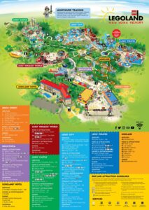 LEGOLAND New York Map 2022