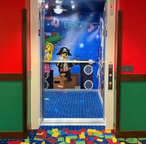 LEGOLAND New York Hotel Elevator