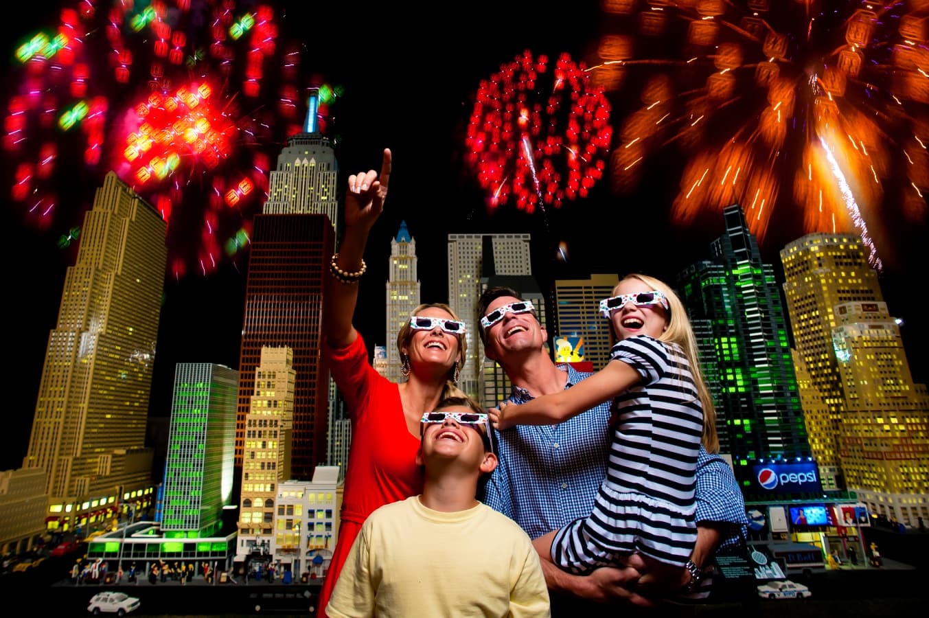 Fireworks at LEGOLAND New York Return for only three weekends