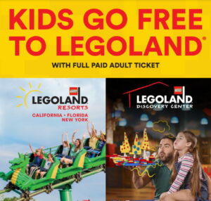 LEGOLAND Kids Go Free