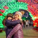 LEGOLAND New York Kids Under Light Tunnel Holiday Bricktacular