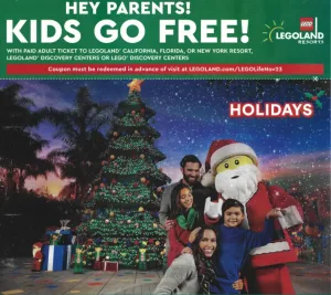 LEGOLAND Kids Go Free