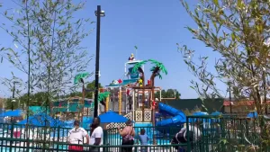 The Water Playground at LEGOLAND New York is a SPLASH!