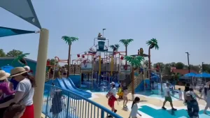 The Water Playground at LEGOLAND New York is a SPLASH!