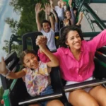 legoland new york dragon coaster family ride