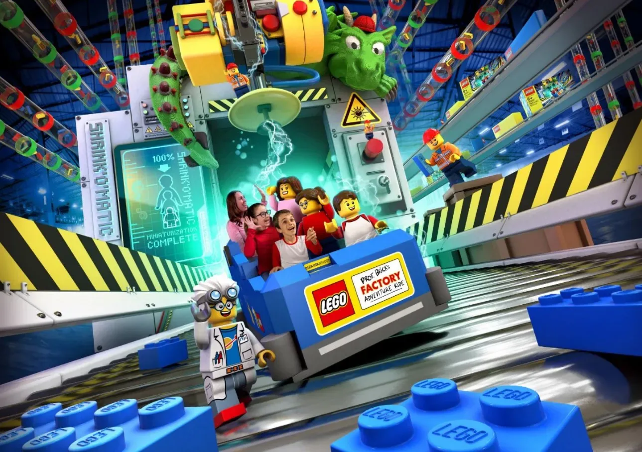 Bricktopia at LEGOLAND New York: Rides, Food, Shops & Tips 7 Official LEGOLAND New York LEGO Factory Adventure image for Bricktopia