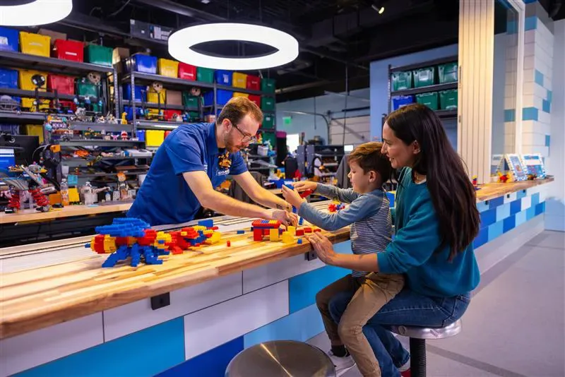 Bricktopia at LEGOLAND New York: Rides, Food, Shops & Tips 5 Model Builder Experience in Bricktopia at LEGOLAND New York